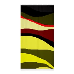 Decorative Abstract Design Shower Curtain 36  X 72  (stall)  by Valentinaart