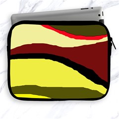 Decorative Abstract Design Apple Ipad 2/3/4 Zipper Cases by Valentinaart