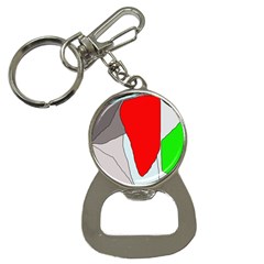 Colorful Abstraction Bottle Opener Key Chains by Valentinaart