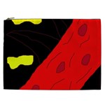 Red abstraction Cosmetic Bag (XXL)  Front