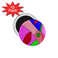 Pink Abstraction 1 75  Magnets (10 Pack)  by Valentinaart