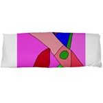 Pink abstraction Body Pillow Case Dakimakura (Two Sides) Back