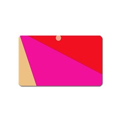 Colorful Abstraction Magnet (name Card) by Valentinaart