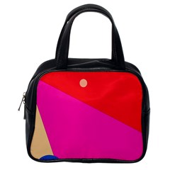 Colorful Abstraction Classic Handbags (one Side) by Valentinaart