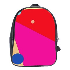 Colorful Abstraction School Bags (xl)  by Valentinaart