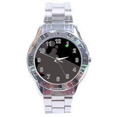 Colorful Dots Stainless Steel Analogue Watch by Valentinaart