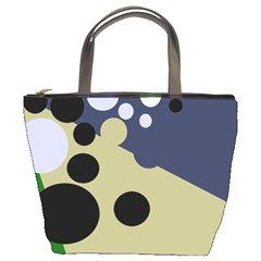 Elegant Dots Bucket Bags by Valentinaart