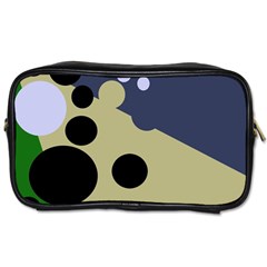 Elegant Dots Toiletries Bags by Valentinaart