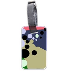 Elegant Dots Luggage Tags (two Sides) by Valentinaart