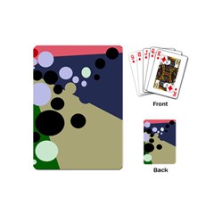 Elegant Dots Playing Cards (mini)  by Valentinaart