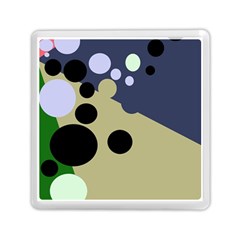 Elegant Dots Memory Card Reader (square)  by Valentinaart