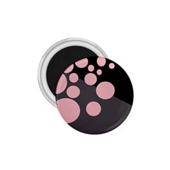 Pink Dots 1 75  Magnets by Valentinaart