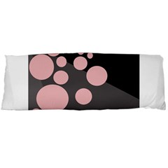 Pink Dots Body Pillow Case (dakimakura) by Valentinaart