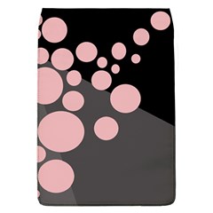 Pink Dots Flap Covers (l)  by Valentinaart