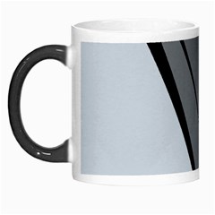 Elegant Gray Morph Mugs by Valentinaart