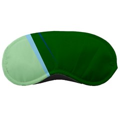 Green Design Sleeping Masks by Valentinaart