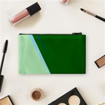 Green design Cosmetic Bag (Small)  Back