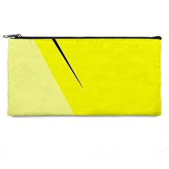 Yellow Design Pencil Cases by Valentinaart