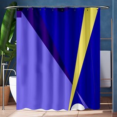 Geometrical Abstraction Shower Curtain 60  X 72  (medium)  by Valentinaart