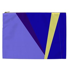 Geometrical Abstraction Cosmetic Bag (xxl)  by Valentinaart