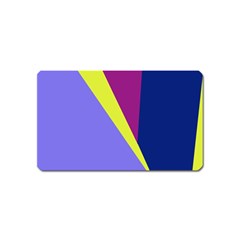 Geometrical Abstraction Magnet (name Card) by Valentinaart