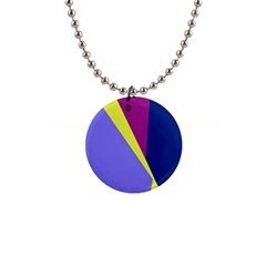 Geometrical Abstraction Button Necklaces by Valentinaart