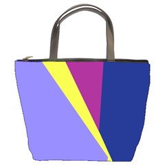 Geometrical Abstraction Bucket Bags by Valentinaart