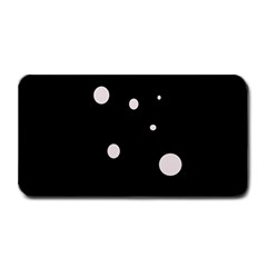 White Dots Medium Bar Mats by Valentinaart