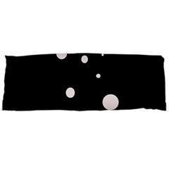 White Dots Body Pillow Case (dakimakura) by Valentinaart