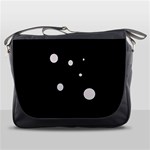 White dots Messenger Bags Front