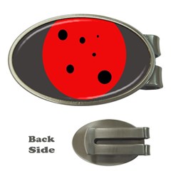 Red Circle Money Clips (oval)  by Valentinaart