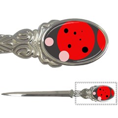 Red And Pink Dots Letter Openers