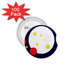 Abstract Moon 1 75  Buttons (100 Pack)  by Valentinaart