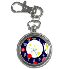 Abstract Moon Key Chain Watches by Valentinaart