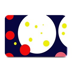 Abstract Moon Plate Mats by Valentinaart