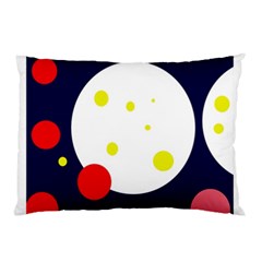 Abstract Moon Pillow Case by Valentinaart