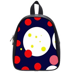 Abstract Moon School Bags (small)  by Valentinaart