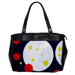 Abstract Moon Office Handbags by Valentinaart