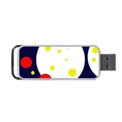 Abstract Moon Portable Usb Flash (one Side) by Valentinaart