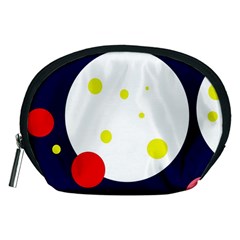 Abstract Moon Accessory Pouches (medium)  by Valentinaart