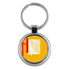 Basketball Key Chains (round)  by Valentinaart