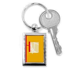 Basketball Key Chains (rectangle)  by Valentinaart