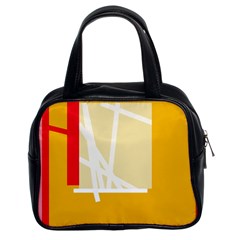 Basketball Classic Handbags (2 Sides) by Valentinaart