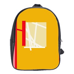 Basketball School Bags(large)  by Valentinaart