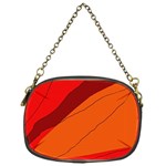 Red and orange decorative abstraction Chain Purses (One Side)  Front