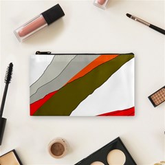 Decorative Abstraction Cosmetic Bag (small)  by Valentinaart