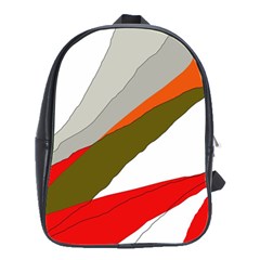 Decorative abstraction School Bags(Large) 