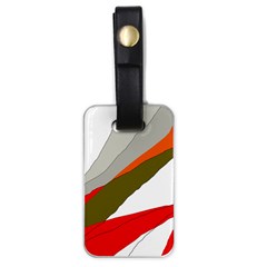 Decorative Abstraction Luggage Tags (one Side)  by Valentinaart