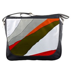 Decorative abstraction Messenger Bags