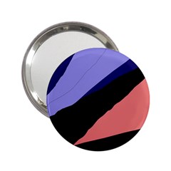 Purple And Pink Abstraction 2 25  Handbag Mirrors